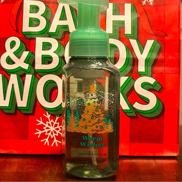 Bath & Body Works Other - New! FRESH BALSAM 🌲 WARM WISHES Foaming HAND SOAP bath & body works